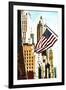 American Flag NYC-Philippe Hugonnard-Framed Giclee Print