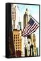 American Flag NYC-Philippe Hugonnard-Framed Stretched Canvas