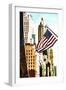 American Flag NYC-Philippe Hugonnard-Framed Giclee Print