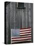 American Flag on Barn-Marilyn Parver-Stretched Canvas