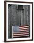 American Flag on Barn-Marilyn Parver-Framed Photographic Print