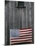 American Flag on Barn-Marilyn Parver-Mounted Photographic Print