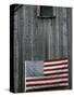 American Flag on Barn-Marilyn Parver-Stretched Canvas