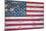 American Flag on Wood, Maine-Joseph Sohm-Mounted Photographic Print