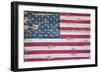 American Flag on Wood, Maine-Joseph Sohm-Framed Photographic Print