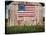 American flag painted on barn-Owaki-Stretched Canvas