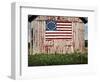 American flag painted on barn-Owaki-Framed Photographic Print