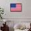 American Flag Poster Print-null-Framed Poster displayed on a wall