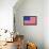 American Flag-null-Framed Stretched Canvas displayed on a wall