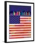 American Flag-Dominique Vari-Framed Art Print