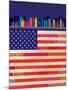 American Flag-Dominique Vari-Mounted Art Print