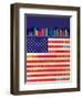 American Flag-Dominique Vari-Framed Art Print