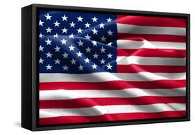 American Flag.-Xtremer-Framed Stretched Canvas