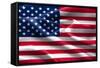 American Flag.-Xtremer-Framed Stretched Canvas