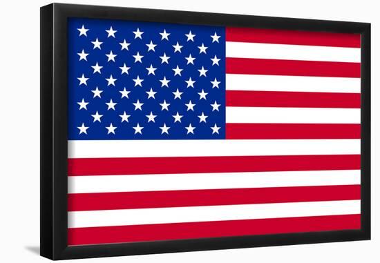 American Flag-null-Framed Poster