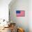 American Flag-null-Mounted Poster displayed on a wall