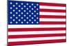 American Flag-null-Mounted Poster