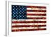 American Flag-Stella Bradley-Framed Giclee Print