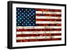 American Flag-Stella Bradley-Framed Premium Giclee Print