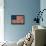 American Flag-Stella Bradley-Framed Stretched Canvas displayed on a wall