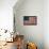 American Flag-Stella Bradley-Framed Stretched Canvas displayed on a wall