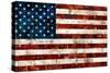 American Flag-Stella Bradley-Stretched Canvas