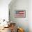 American Flag-Paul Brent-Framed Art Print displayed on a wall