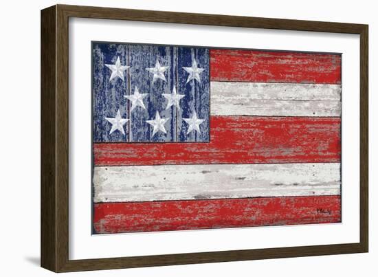 American Flag-Paul Brent-Framed Art Print