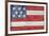 American Flag-Paul Brent-Framed Art Print