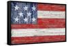 American Flag-Paul Brent-Framed Stretched Canvas