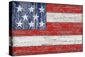 American Flag-Paul Brent-Stretched Canvas