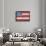 American Flag-Paul Brent-Framed Art Print displayed on a wall