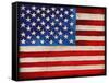American Flag-Elizabeth Medley-Framed Stretched Canvas