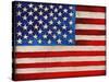 American Flag-Elizabeth Medley-Stretched Canvas