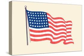 American Flag-null-Stretched Canvas