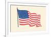 American Flag-null-Framed Premium Giclee Print