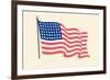 American Flag-null-Framed Premium Giclee Print