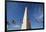 American Flags Encircling Washington Monument-Paul Souders-Framed Photographic Print