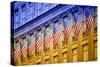 American flags - Manhattan - NYC - United States-Philippe Hugonnard-Stretched Canvas