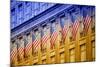 American flags - Manhattan - NYC - United States-Philippe Hugonnard-Mounted Photographic Print