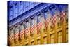 American flags - Manhattan - NYC - United States-Philippe Hugonnard-Stretched Canvas