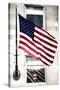 American flags - Manhattan - NYC - United States-Philippe Hugonnard-Stretched Canvas