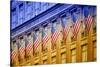 American flags - Manhattan - NYC - United States-Philippe Hugonnard-Stretched Canvas