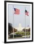 American Flags, the Capitol Building, Capitol Hill, Washington D.C.-Christian Kober-Framed Photographic Print