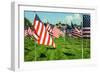 American Flags-Gary Tognoni-Framed Photographic Print