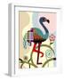 American Flamingo-Lanre Adefioye-Framed Giclee Print