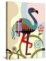 American Flamingo-Lanre Adefioye-Stretched Canvas