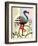 American Flamingo-Lanre Adefioye-Framed Giclee Print