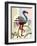 American Flamingo-Lanre Adefioye-Framed Giclee Print