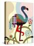 American Flamingo-Lanre Adefioye-Stretched Canvas